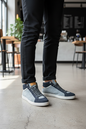 Scarpa Uomo Santoni - Sneacker Alte