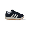 Sneakers Donna Adidas Grand Court 00S JH6178 – Nero e Bianco in Suede | Laccio, Taglie 36-40