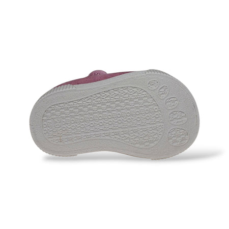 Sneakers Bambina Natural World 4521 Rosa Velcro – Scarpe Barefoot Vegane Primavera Estate