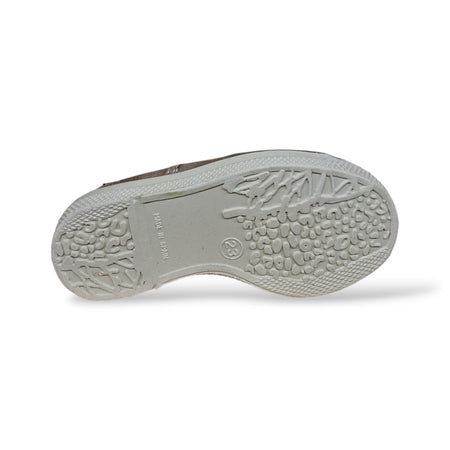 Sneakers Bambini Natural World 470 Beige Elastico – Scarpe Vegane Traspiranti Primavera Estate