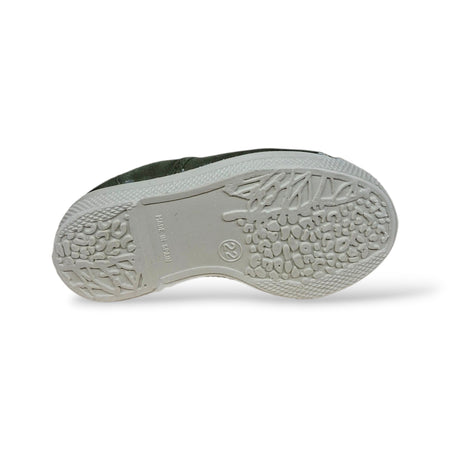 Sneakers Bambini Natural World 470 Verdone Elastico – Scarpe Vegane Traspiranti Primavera Estate