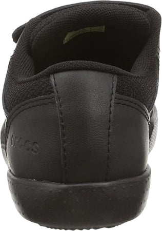 Sneakers Bimbo Nere Pelle Scarpe Crocs Uniform Shoe Ginnastica Unisex Bambini Lacci con Strappo Suola in Gomma Moda/Bambini e ragazzi/Scarpe/Sneaker e scarpe sportive/Sneaker casual Liquidator Italia - Nicosia, Commerciovirtuoso.it