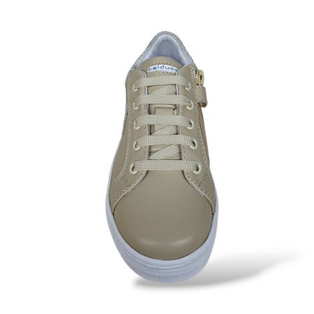 Sneakers Bambina Balducci Butter in Pelle Beige – Eleganza Versatile Made in Italy