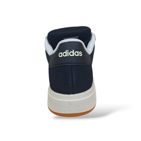 Sneakers Donna Adidas Grand Court 00S JH6178 – Nero e Bianco in Suede | Laccio, Taglie 36-40