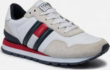 Sneakers Tommy Jeans Uomo Bianche Con Lacci Suola in Pelle Da Ginnastica Casual Sneakers Fashion Moda/Uomo/Scarpe/Sneaker e scarpe sportive/Sneaker casual Euforia - Bronte, Commerciovirtuoso.it