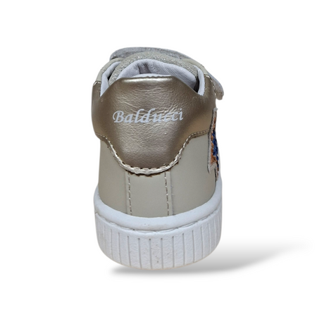 Scarpe Primi Passi Balducci Cita in Pelle Beige Dorato – Comfort Artigianale Made in Italy