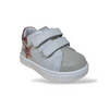 Scarpe Primi Passi Balducci Cita in Pelle Bianco Argento Rosa – Comfort Artigianale Made in Italy