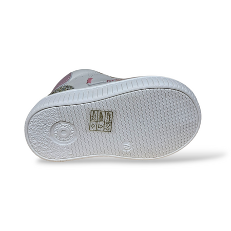 Scarpe Primi Passi Balducci Cita in Pelle Rosa Bianco Argento Celeste – Comfort Artigianale Made in Italy