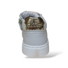 Scarpe Primi Passi Balducci Cita in Pelle Bianco Dorato – Comfort Artigianale Made in Italy