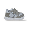 Scarpe Primi Passi Bambino Balducci Cita 7235 Pelle Grigio Bianco – Comfort Artigianale Made in Italy