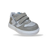Scarpe Primi Passi Bambino Balducci Cita 7235 Pelle Grigio Bianco – Comfort Artigianale Made in Italy