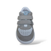 Scarpe Primi Passi Bambino Balducci Cita 7235 Pelle Grigio Bianco – Comfort Artigianale Made in Italy