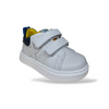 Scarpe Primi Passi Bambino Balducci Cita 7236 Pelle Bianco Blue – Comfort Artigianale Made in Italy