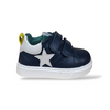 Scarpe Primi Passi Bambino Balducci Cita 7236 Pelle Blue Bianco Giallo – Comfort Artigianale Made in Italy