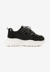 Elina - Sneakers con lacci strass