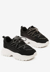 Elina - Sneakers con lacci strass