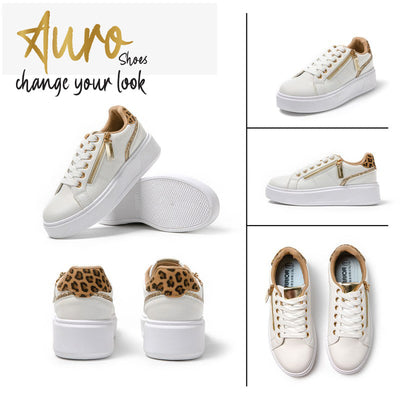 Fleur Sneakers Donna con cerniera