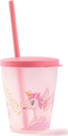 SNIPS-Bicchiere-con-Cannuccia-Unicorno-Rosa-000853