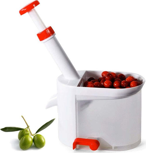 SNOCCIOLATORE MANUALE SNOCCIOLA CILIEGIE OLIVE PER MARMELLATE E INSALATE  Trade Shop italia - Napoli, Commerciovirtuoso.it