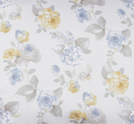 Cuscino arredo 40x40 cm in Raso di puro cotone Romance Azzurro - Vanita di raso