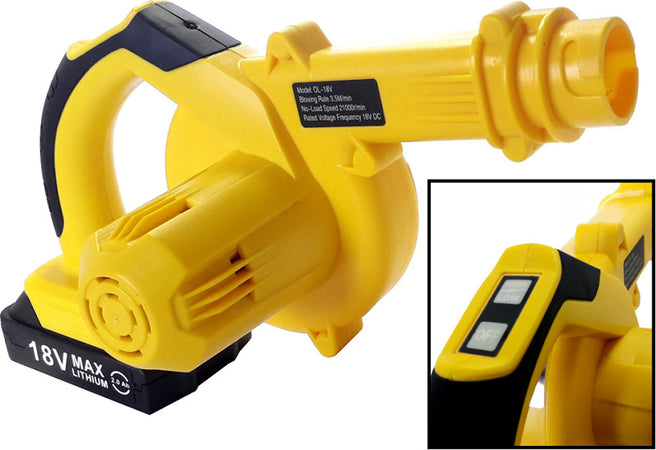 Soffiatore Aspiratore A Batteria Per Foglie Ricaricabile 18v 2.0ah Foglie Ol-18 Fai da te/Attrezzi elettrici da giardinaggio/Utensili elettrici da giardino/Aspirafoglie Trade Shop italia - Napoli, Commerciovirtuoso.it