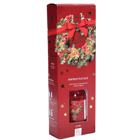 Profumo in bottiglia diffusore di essenza "Linea Ghirlanda" con bacchette da 125 mL