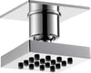 Soffione a Bocchetta Idro a Parete Ottone Cromato Forma Quadrata Doccia Bagno Relax Massaggi Fai da te/Attrezzature per cucine e bagni/Attrezzature per bagni/Docce e componenti doccia/Filtri supporti e soffioni doccia/Docce fisse Ogomondo - Martina Franca, Commerciovirtuoso.it