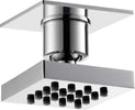 Soffione a Bocchetta Idro a Parete Ottone Cromato Forma Quadrata Doccia Bagno Relax Massaggi Fai da te/Attrezzature per cucine e bagni/Attrezzature per bagni/Docce e componenti doccia/Filtri supporti e soffioni doccia/Docce fisse Ogomondo - Martina Franca, Commerciovirtuoso.it