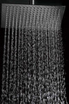 Soffione Acciaio Doccia Quadrato 20x20cm  Bagno Effetto Pioggia Sottile Cromato Fai da te/Attrezzature per cucine e bagni/Attrezzature per bagni/Docce e componenti doccia/Filtri supporti e soffioni doccia/Docce fisse Trade Shop italia - Napoli, Commerciovirtuoso.it