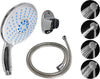 Soffione Con Tubo Flessibile 1,8m Con Supporto Muro Doccetta Doccia Bagno 52054 Casa, arredamento e bricolage > Soffioni Doccia Trade Shop italia - Napoli, Commerciovirtuoso.it