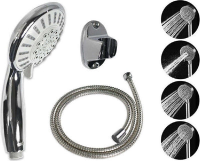 Soffione Con Tubo Flessibile 1,8mt Doccetta Telefono Staffa Muro Da Bagno 52056 Casa, arredamento e bricolage > Soffioni Doccia Trade Shop italia - Napoli, Commerciovirtuoso.it