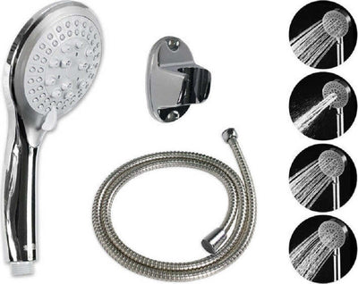 Soffione Con Tubo Flessibile 1,8mt Doccetta Telefono Supporto Muro Grigio 52048 Casa, arredamento e bricolage > Soffioni Doccia Trade Shop italia - Napoli, Commerciovirtuoso.it