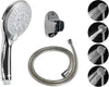 Soffione-Con-Tubo-Flessibile-1,8mt-Doccetta-Telefono-Supporto-Muro-Grigio-52048