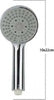 Soffione-Doccia-10-X-22-Cm-Doccetta-Multigetto-Tonda-Di-3-Tipi-Regolabile-69083