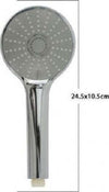 Soffione-Doccia-10.5x24.5-Cm-Doccetta-Multi-Getto-Di-3-Tipi-Regolabile-69317