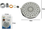 Soffione-Doccia-10cm-Ugelli-Fori-Bagno-Miscelatore-Ad-Alta-Pressione-59213-Tondo