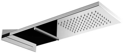 Soffione doccia a muro anicalcare con 2 getti
