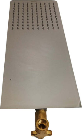 Soffione Doccia a Parete Acciaio Inox Punta Quadrata Fai da te/Attrezzature per cucine e bagni/Attrezzature per bagni/Docce e componenti doccia/Filtri supporti e soffioni doccia/Docce fisse Ogomondo - Martina Franca, Commerciovirtuoso.it