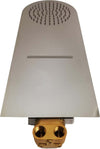 Soffione Doccia a Parete Acciaio Inox Punta Tonda Con Cascata Fai da te/Attrezzature per cucine e bagni/Attrezzature per bagni/Docce e componenti doccia/Filtri supporti e soffioni doccia/Docce fisse Ogomondo - Martina Franca, Commerciovirtuoso.it