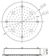Soffione Doccia a Soffitto Installazione Da Incasso Acciaio InoxTondo Fai da te/Attrezzature per cucine e bagni/Attrezzature per bagni/Docce e componenti doccia/Filtri supporti e soffioni doccia/Docce fisse Ogomondo - Martina Franca, Commerciovirtuoso.it