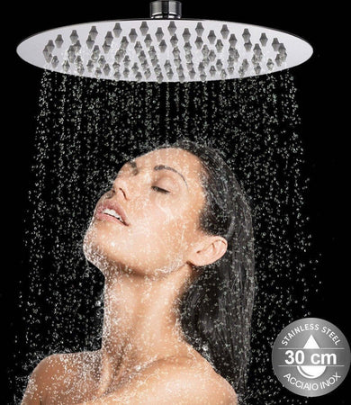 Soffione Doccia Bagno Cascata Tondo 30 Cm Acciaio Ultra Sottile Effetto Pioggia Casa, arredamento e bricolage > Soffioni Doccia Trade Shop italia - Napoli, Commerciovirtuoso.it