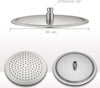 Soffione Doccia Bagno Cascata Tondo 30 Cm Acciaio Ultra Sottile Effetto Pioggia Casa, arredamento e bricolage > Soffioni Doccia Trade Shop italia - Napoli, Commerciovirtuoso.it