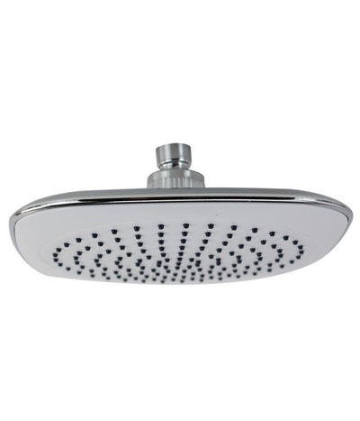 Soffione Doccia Bagno Quadrato 20x20cm Abs Effetto Pioggia 52213 Filtro Anticalcare