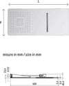 Soffione-Doccia-Cascata-design-quadrato-con-installazione-a-muro-50x20