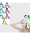 Soffione Doccia Con Led Rgb Doccetta A Telefono 20cm Cromoterapia Emozionale 79898