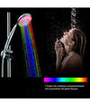 Soffione Doccia Con Led Rgb Doccetta A Telefono 20cm Cromoterapia Emozionale 79898