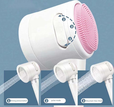 Soffione Doccia Con Spazzola Palamare Massaggiante Doccetta Potente Multigetto Casa, arredamento e bricolage > Accessori Bagno > Soffioni Doccia Trade Shop italia - Napoli, Commerciovirtuoso.it