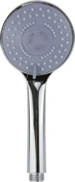 Soffione-Doccia-E-Vasca-Cromato-In-Abs-Multigetto-Funzione-Anticalcare-11cm-1/2