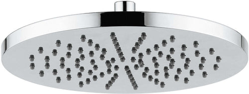 Soffione doccia in abs cromato da 25 cm anticalcare