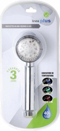 SOFFIONE DOCCIA IN ABS CROMATO DOCCETTA MONOFUNZIONE A LED PER DOCCIA Fai da te/Attrezzature per cucine e bagni/Attrezzature per bagni/Docce e componenti doccia/Filtri supporti e soffioni doccia/Docce fisse Trade Shop italia - Napoli, Commerciovirtuoso.it